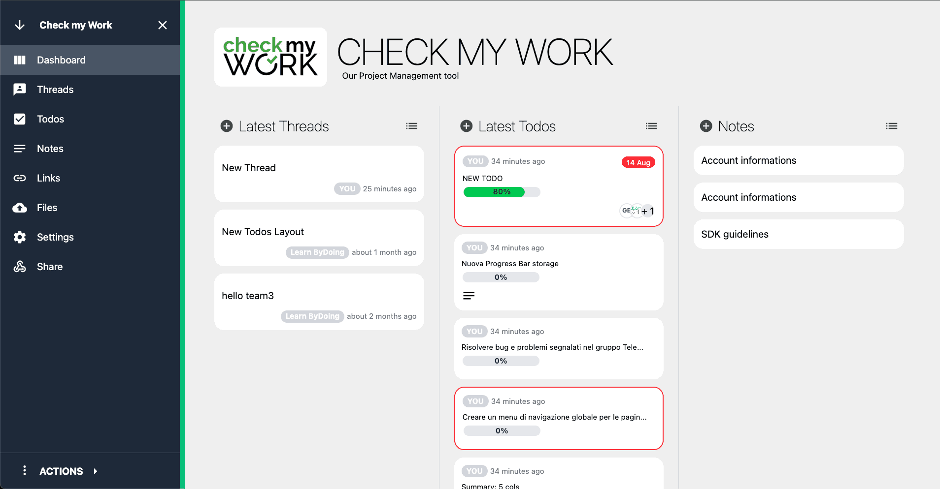 App screenshot